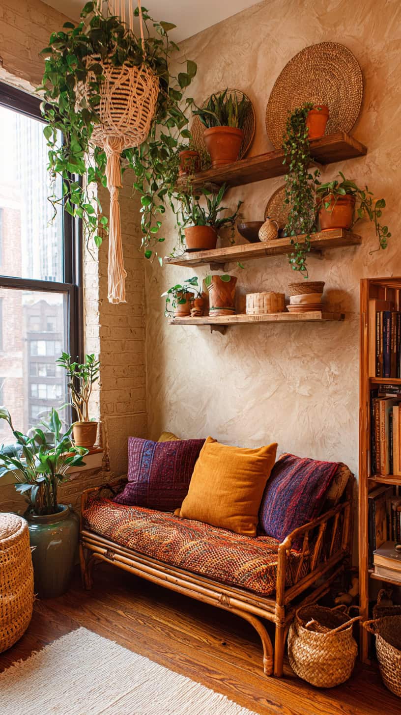 Making It Work in Small Spaces: Boho for Apartments and Cozy Homes - Image 2