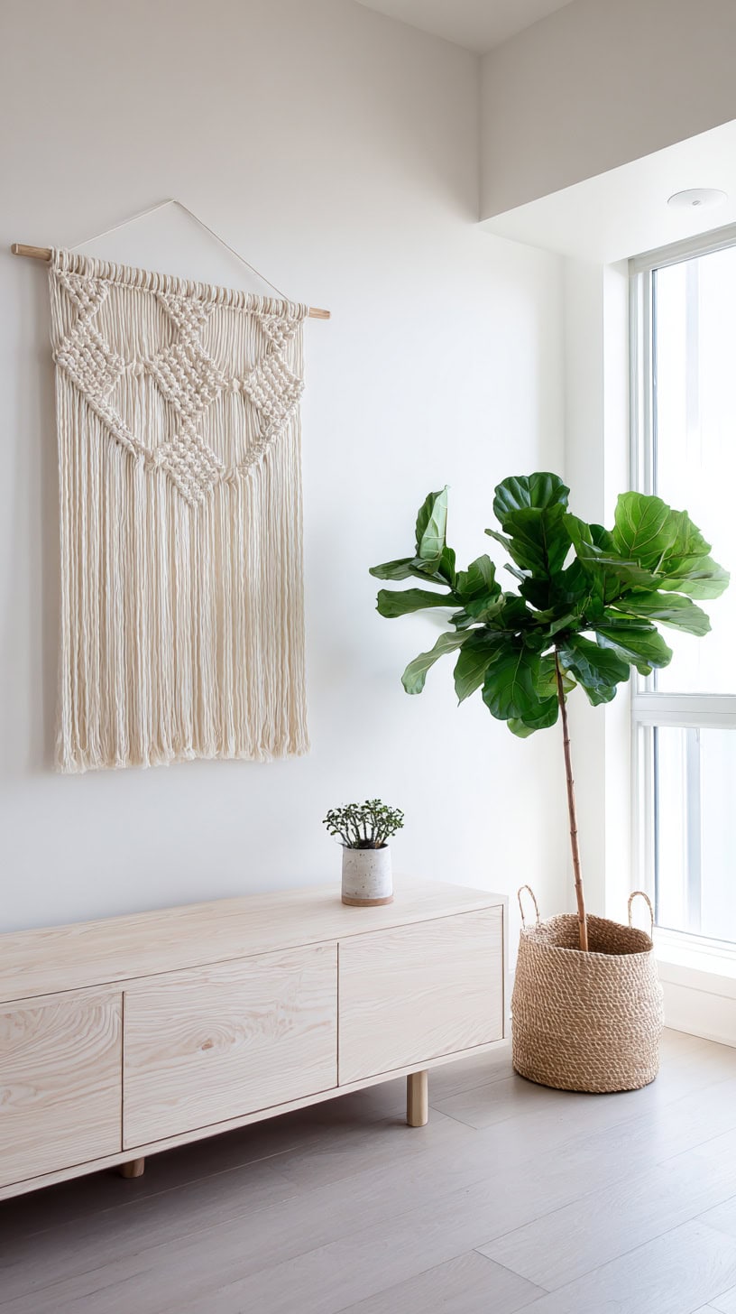 Minimalist Boho TV Wall - Image 2