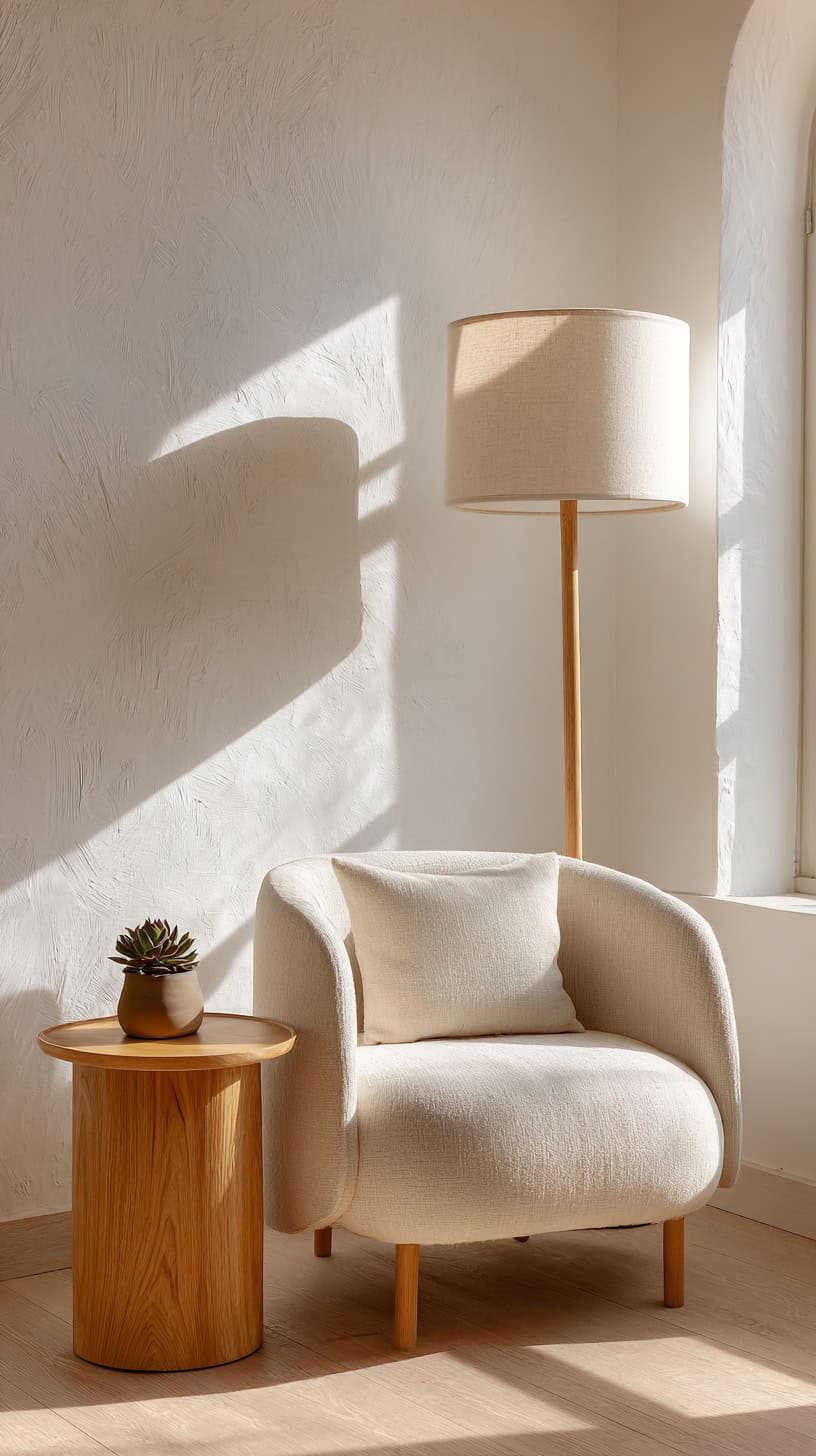 Minimalist Neutral Corner - Image 1