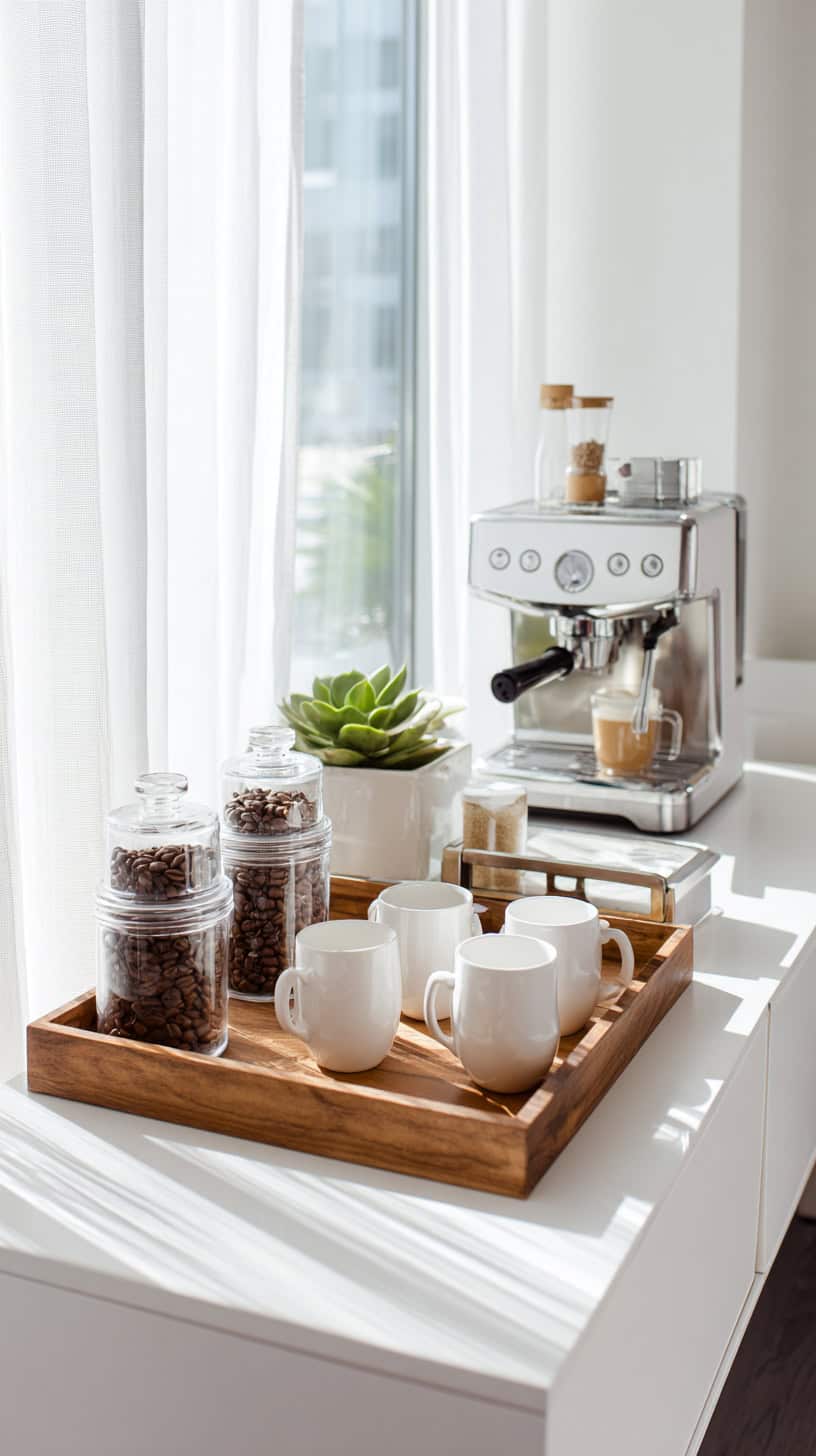 Modern Coffee Bar Ideas for Busy Mornings - Image 2