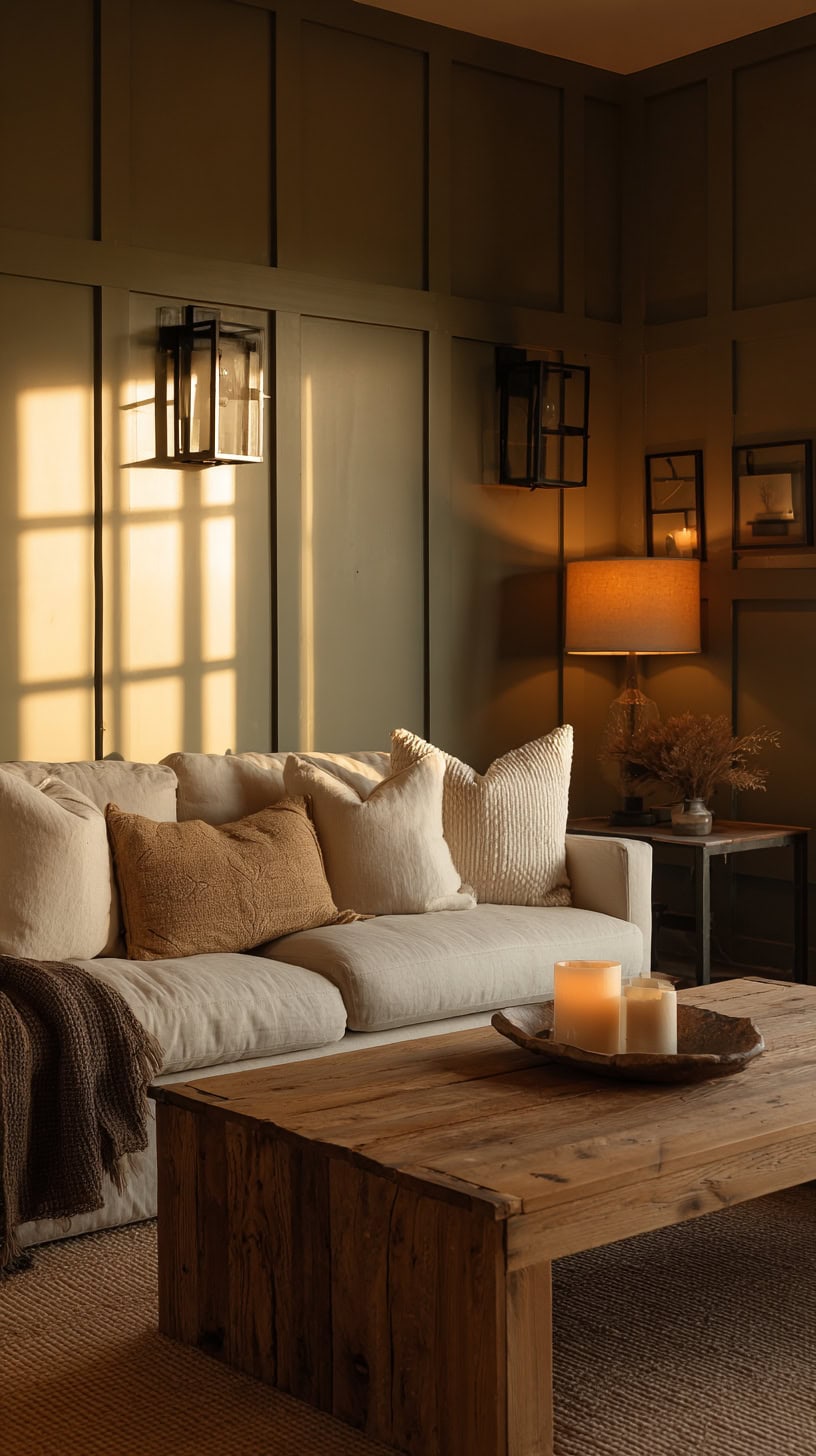 Moody Olive Green Walls - Image 2