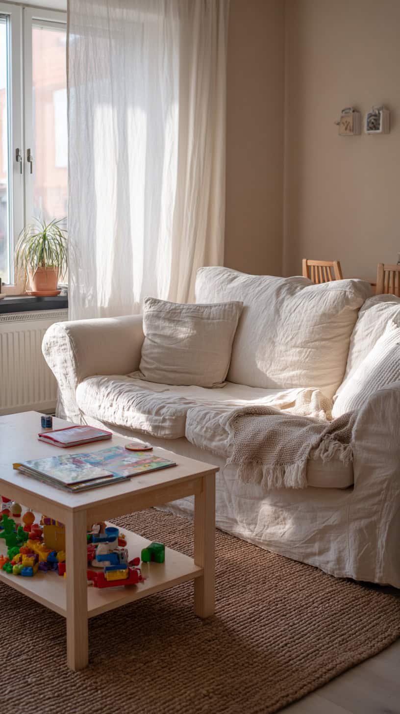 Neutral Nordic Living Room Inspiration from Real Moms - Image 2