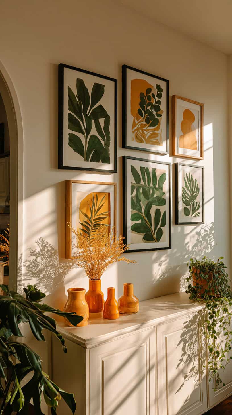 Olive Green Wall Art - Image 2