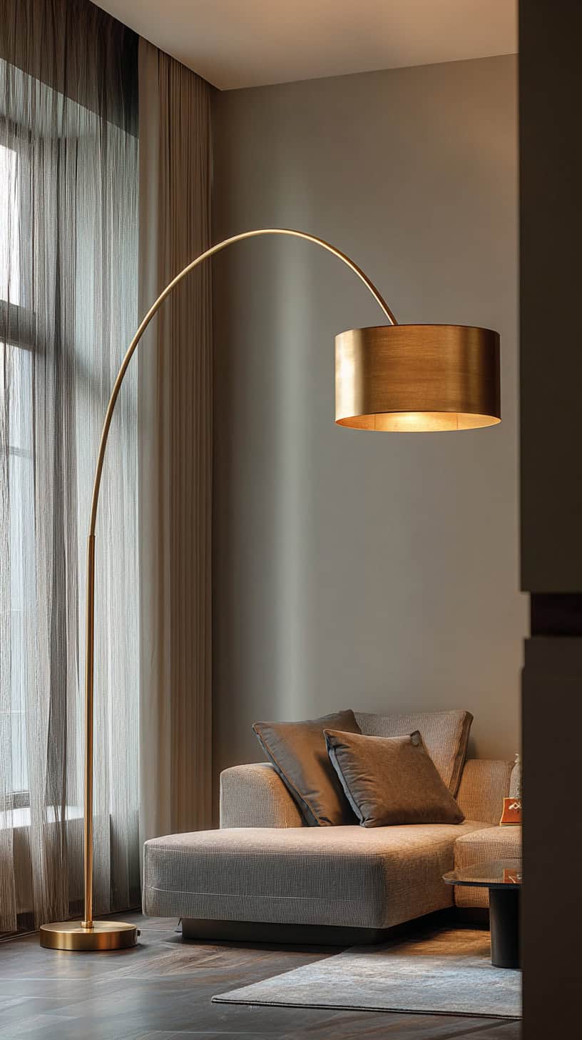 Oversized Sculptural Lamp - Image 1