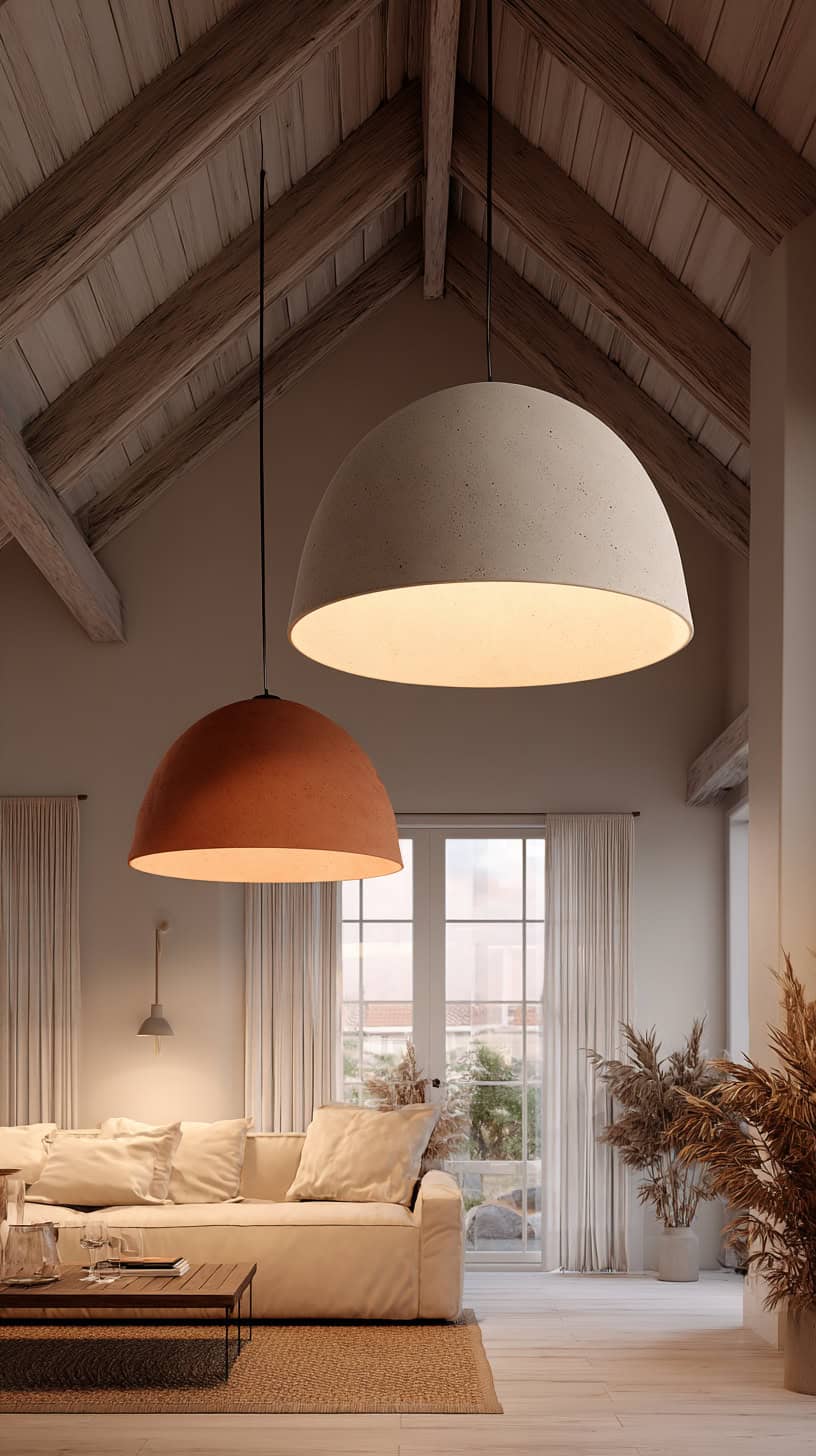 Plaster and Terracotta Light Fixtures - Image 2