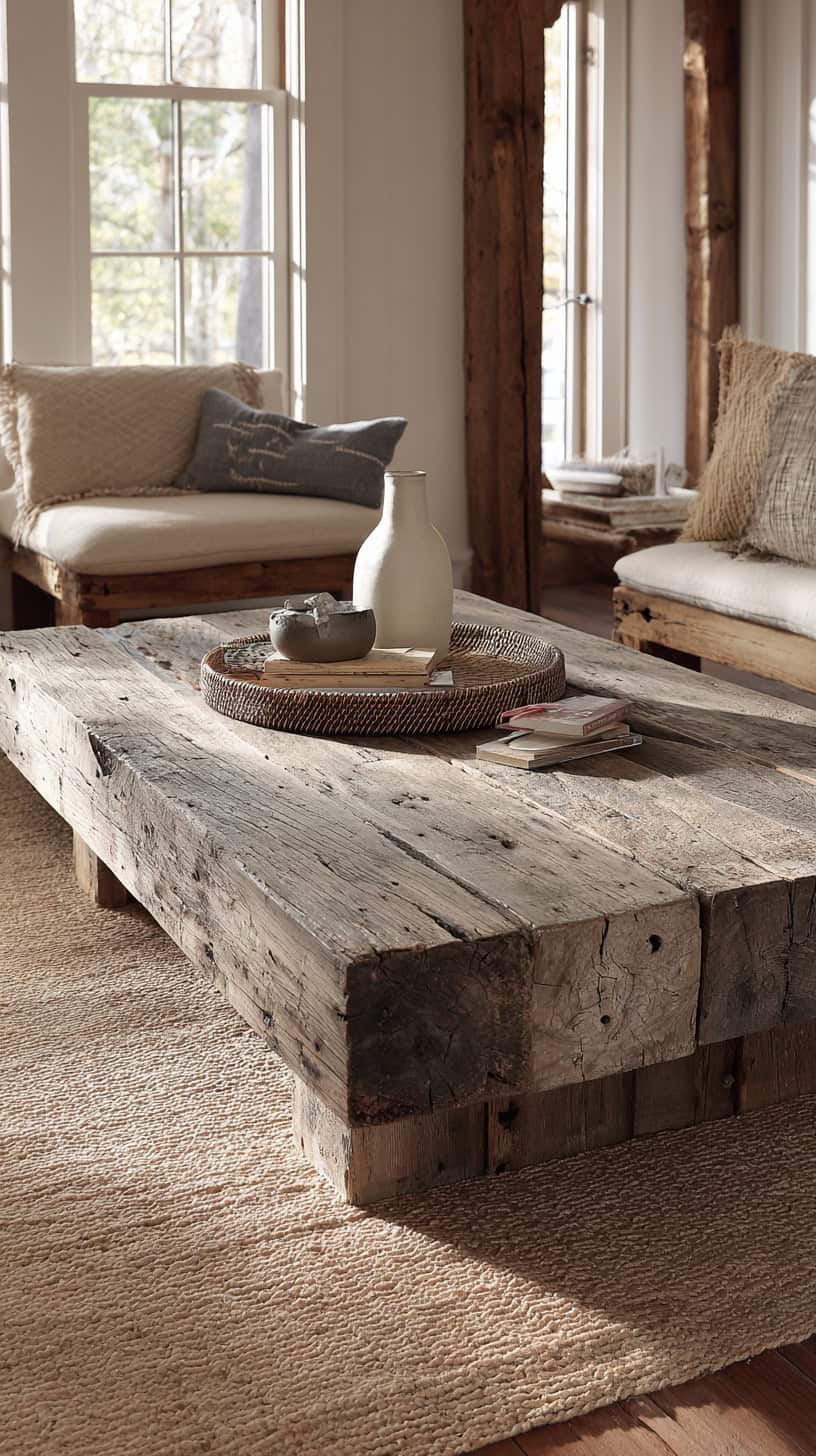Reclaimed Wood Coffee Tables - Image 1