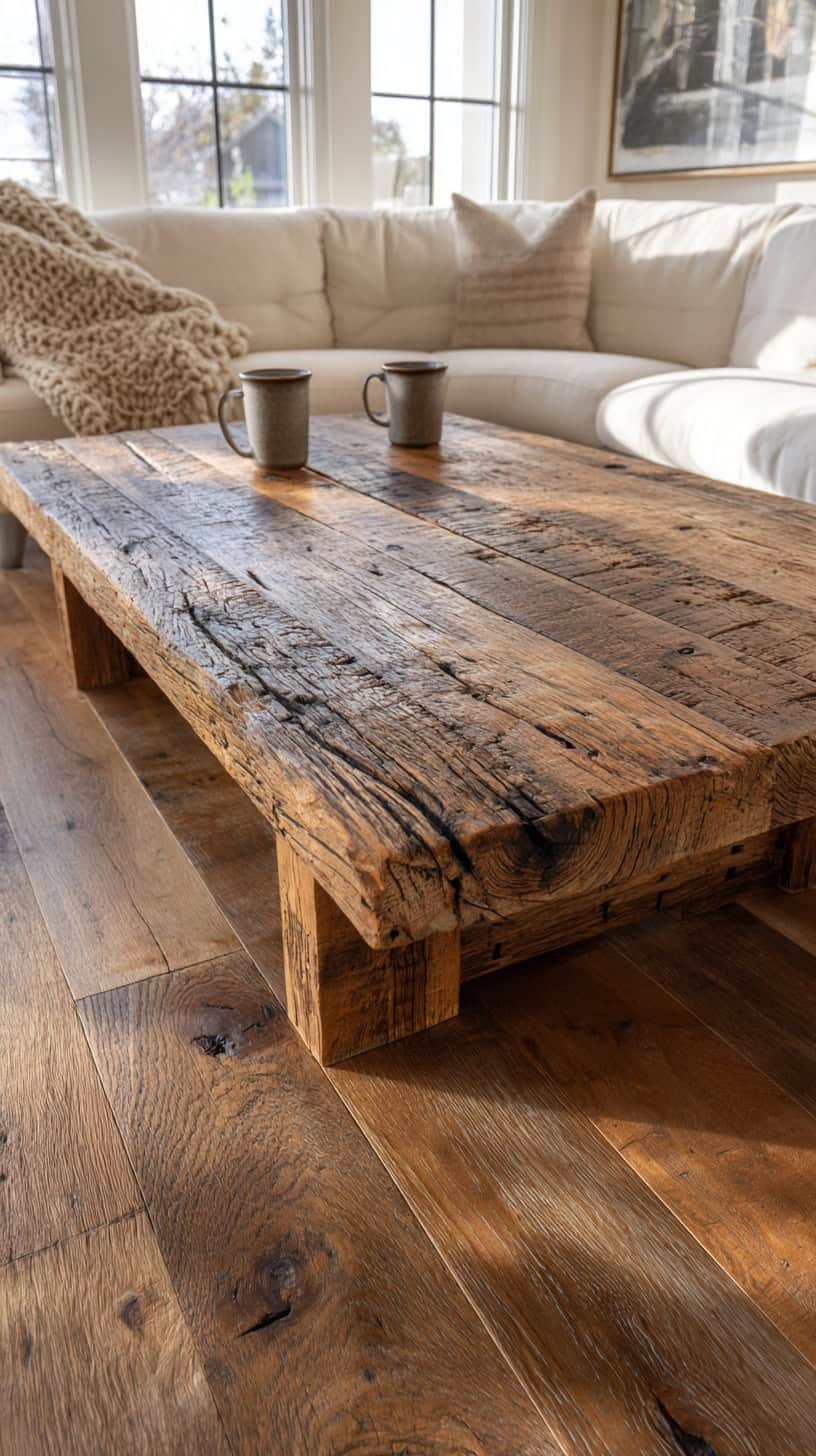 Reclaimed Wood Coffee Tables - Image 2
