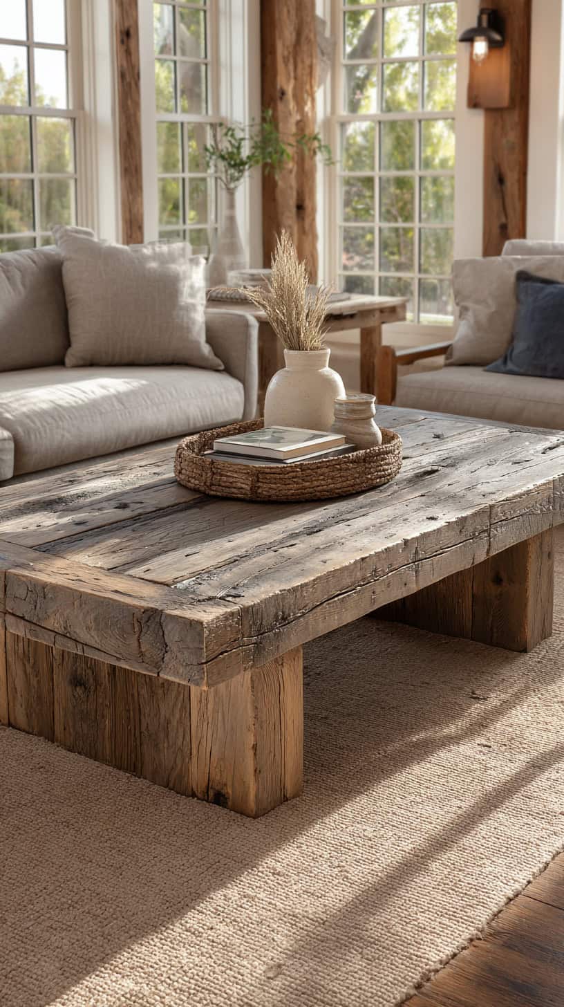 Reclaimed Wood Coffee Tables - Image 2