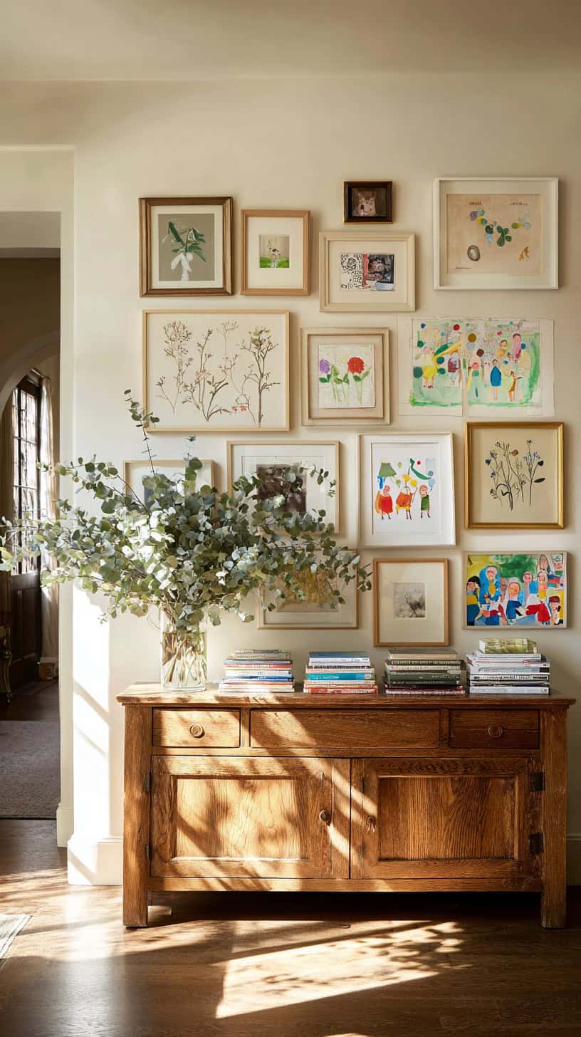 Room-by-Room Gallery Wall Design Wins for Moms - Image 1