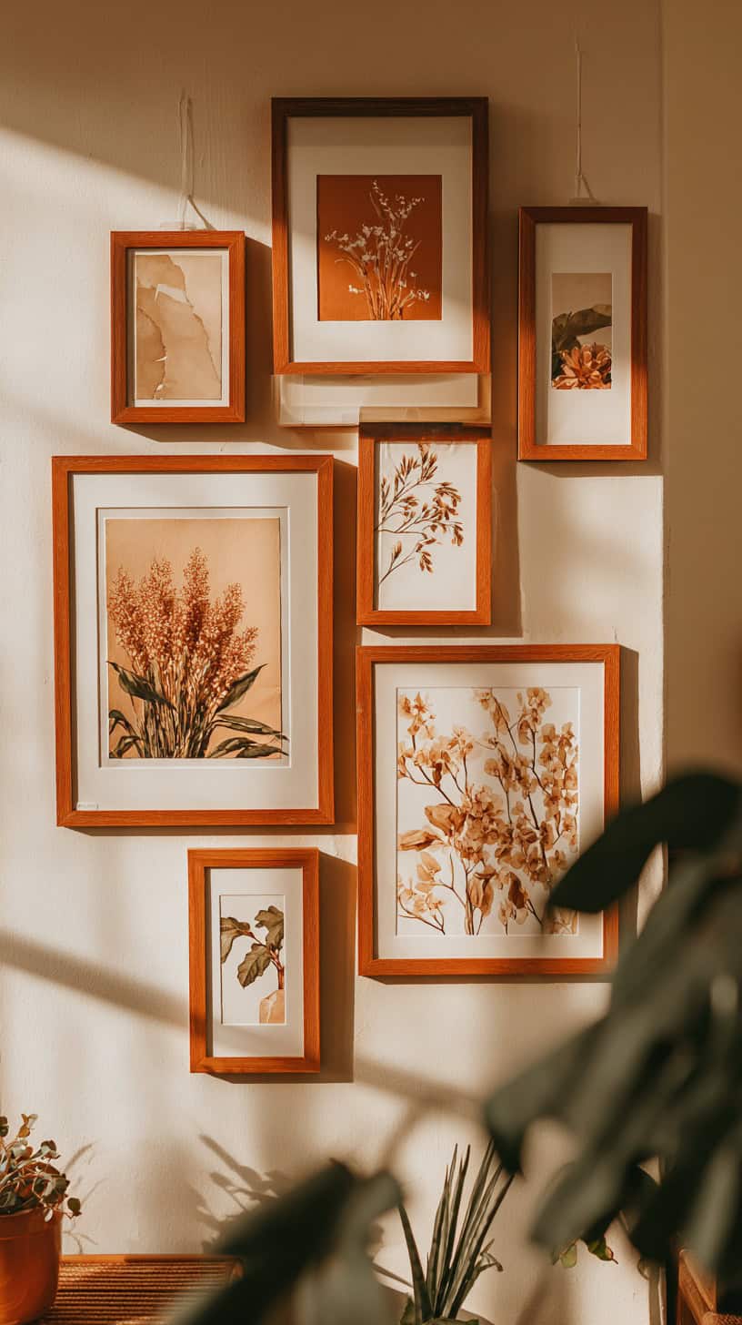 Rust Tone Picture Frames - Image 1