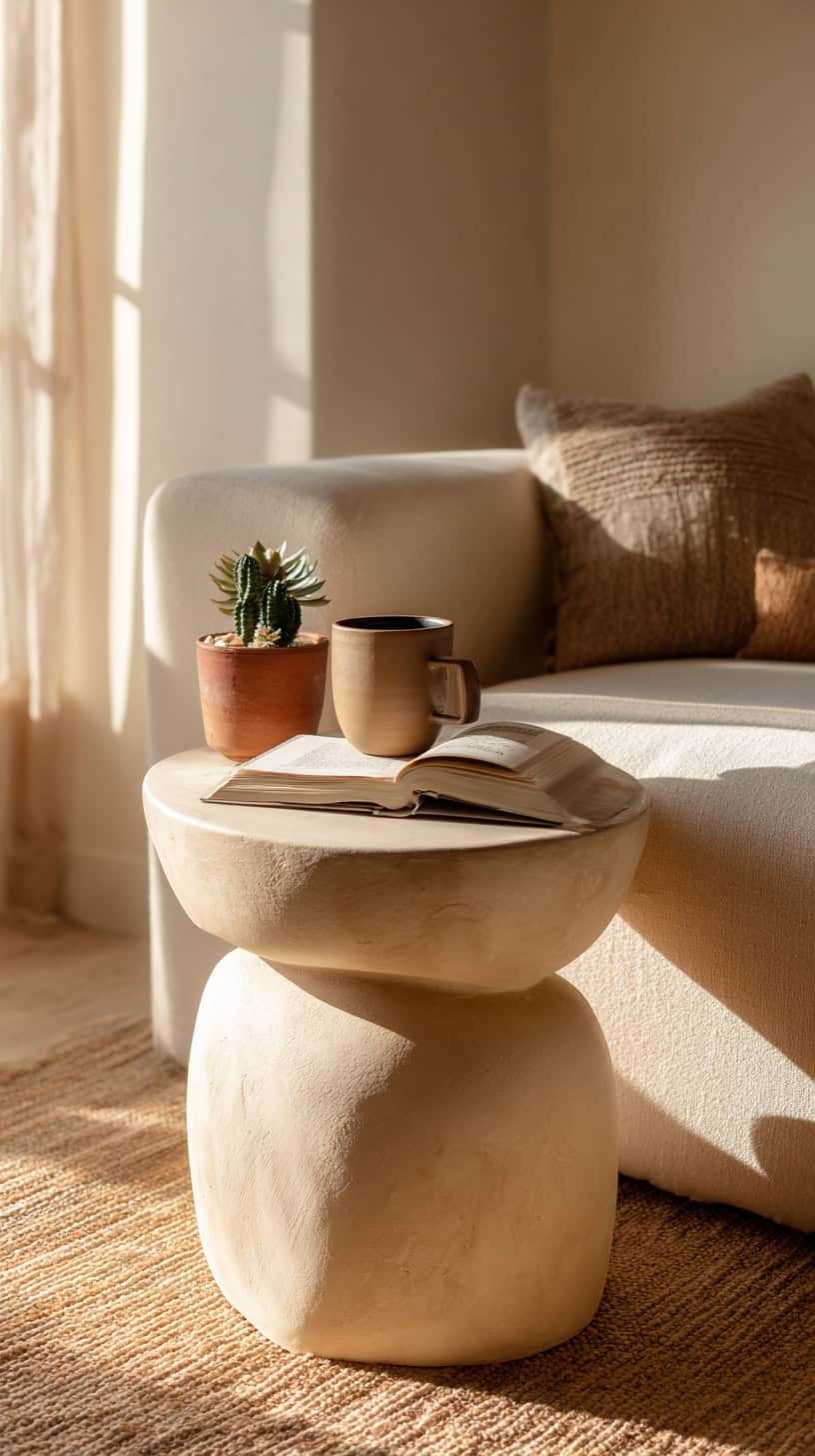 Sculptural Side Table - Image 2