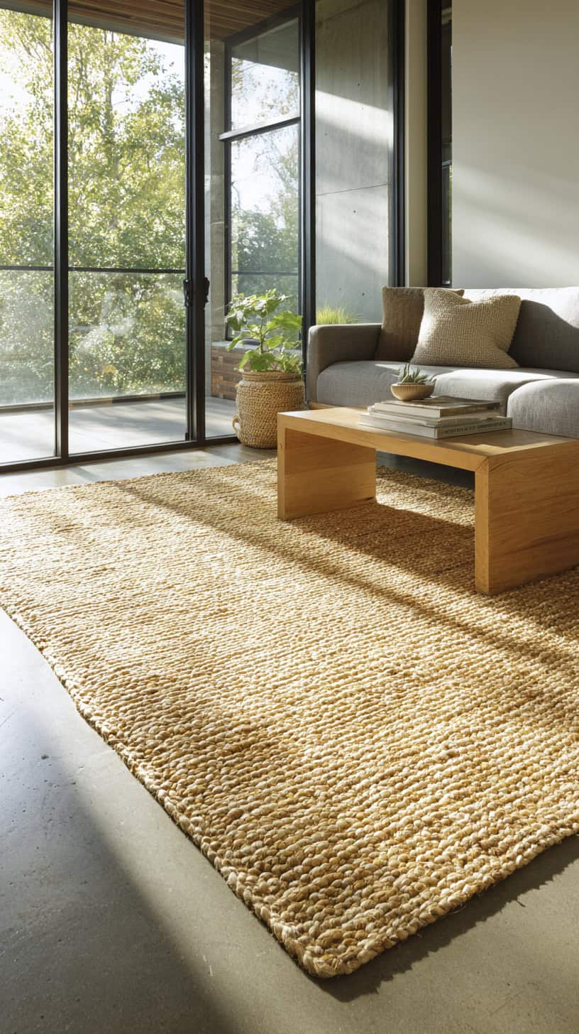 Seagrass Jute Area Rug - Image 2