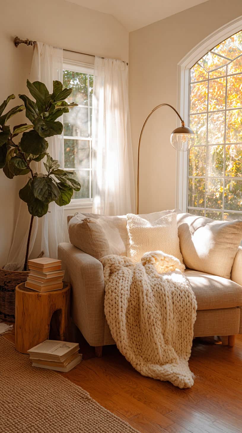 Sitting Room Glow-Up with Beige Sofa Decor - Image 2