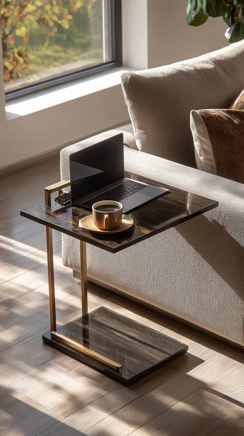 Smart Adjustable Side Table - Image 2