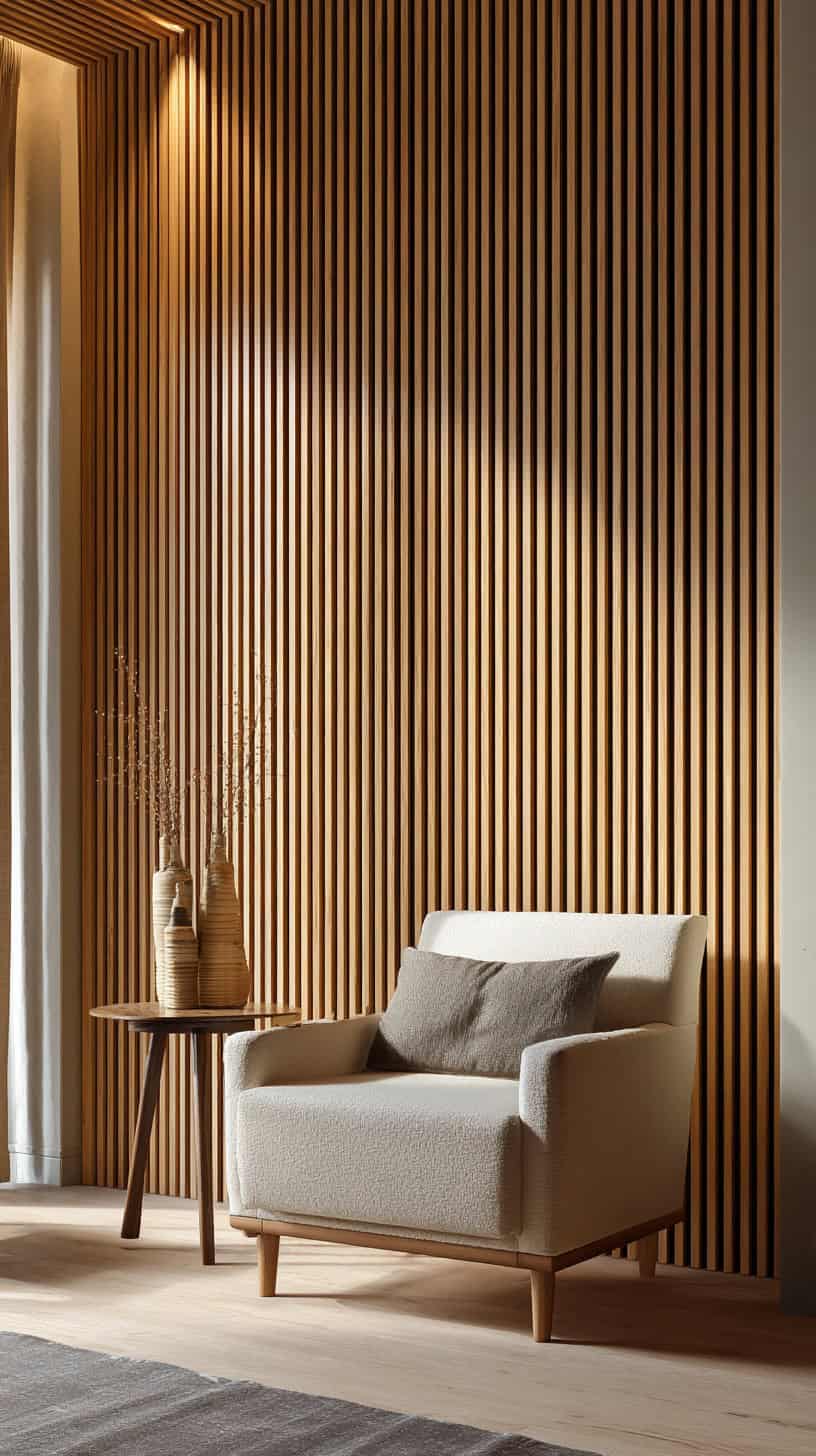 Textured Wall Paneling - Image 1