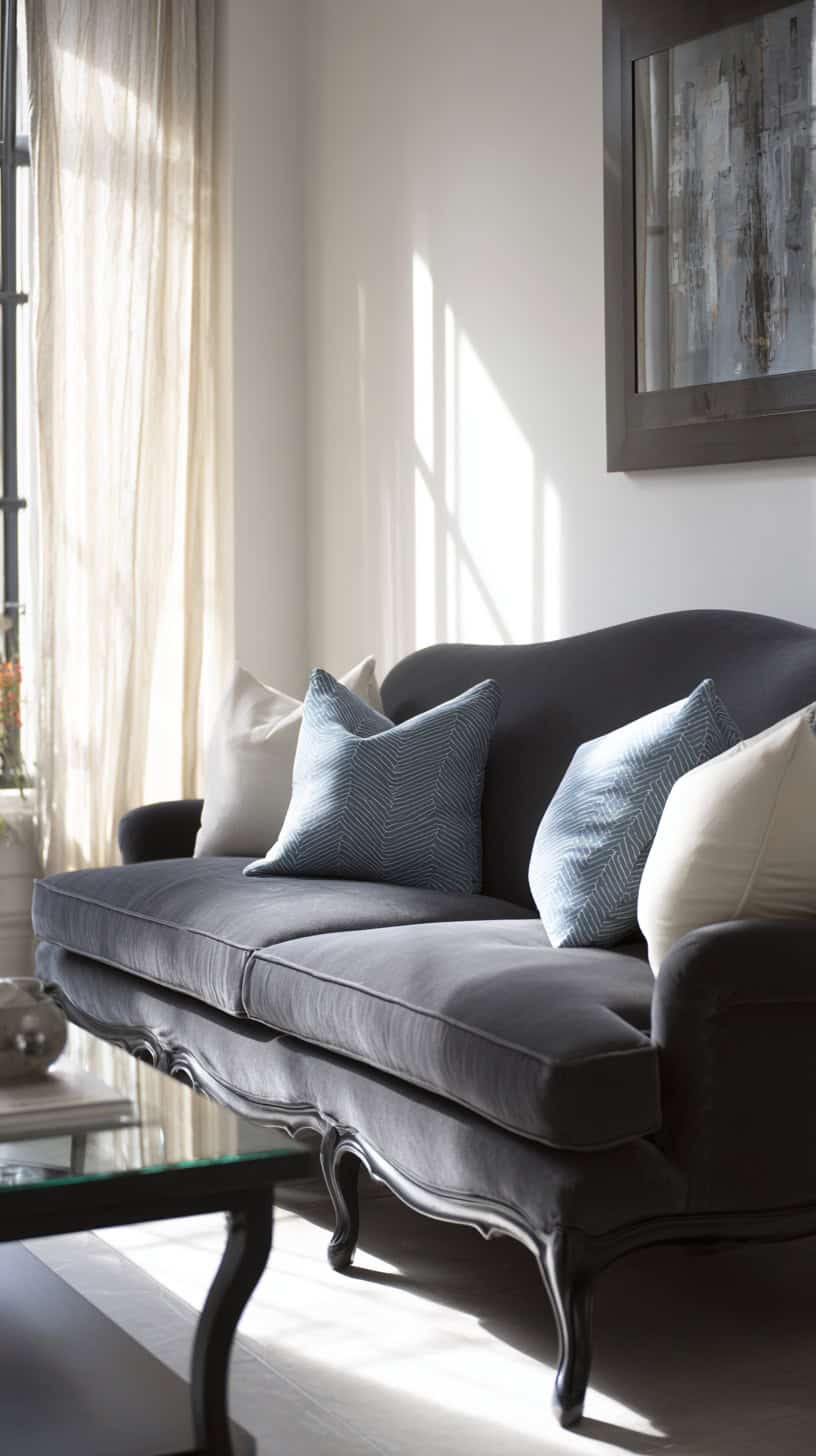 Traditional Roll Arm Sofa - Image 2