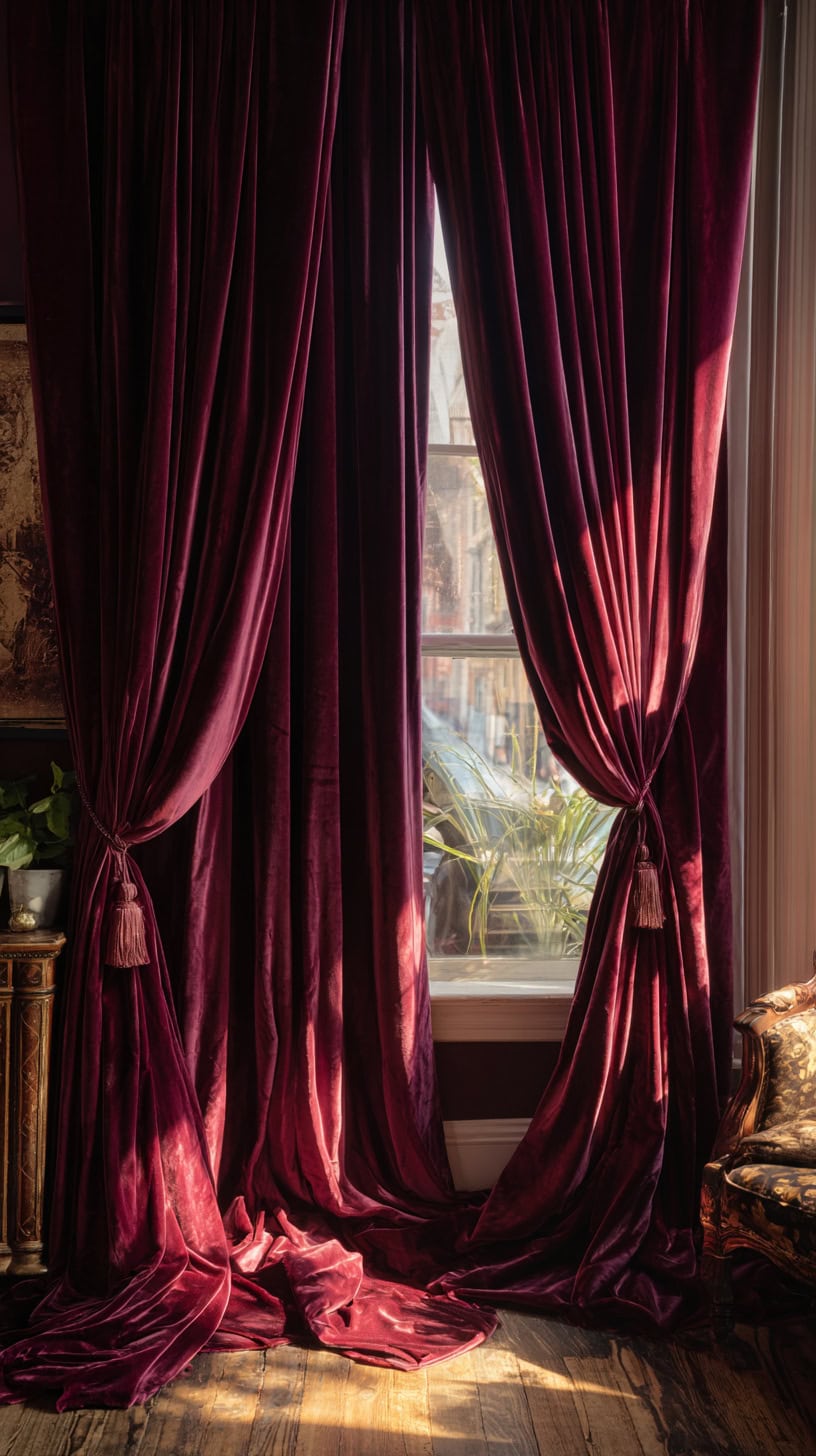 Velvet Curtain Panels - Image 2
