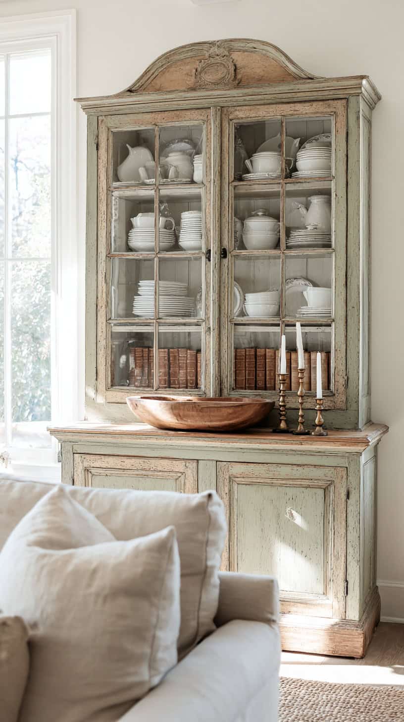 Vintage Farmhouse Hutches - Image 1