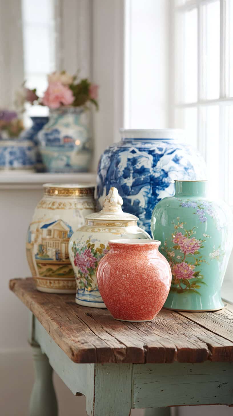 Whimsical Porcelain Vases - Image 2