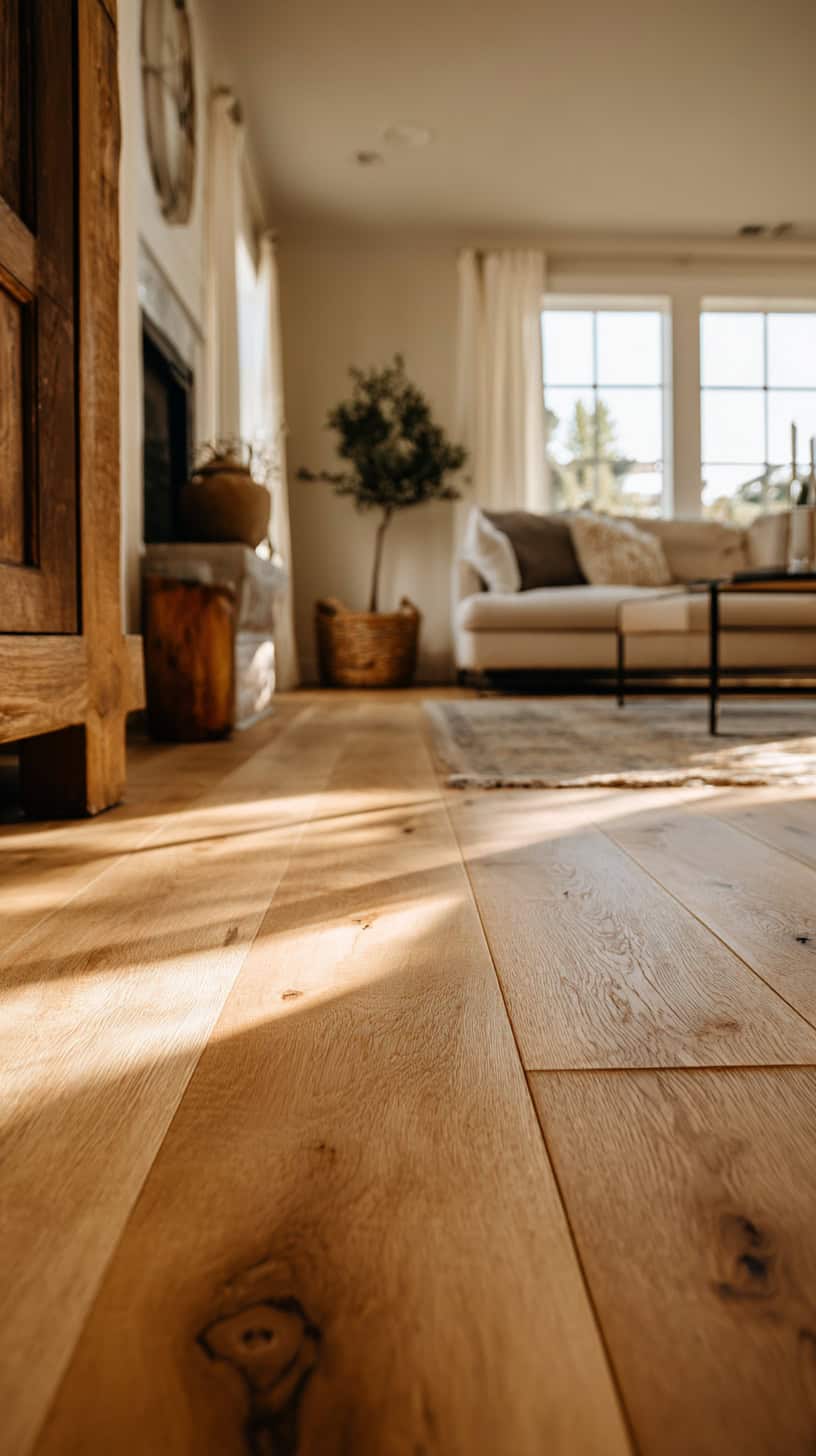 Wide-Plank European White Oak Flooring - Image 1