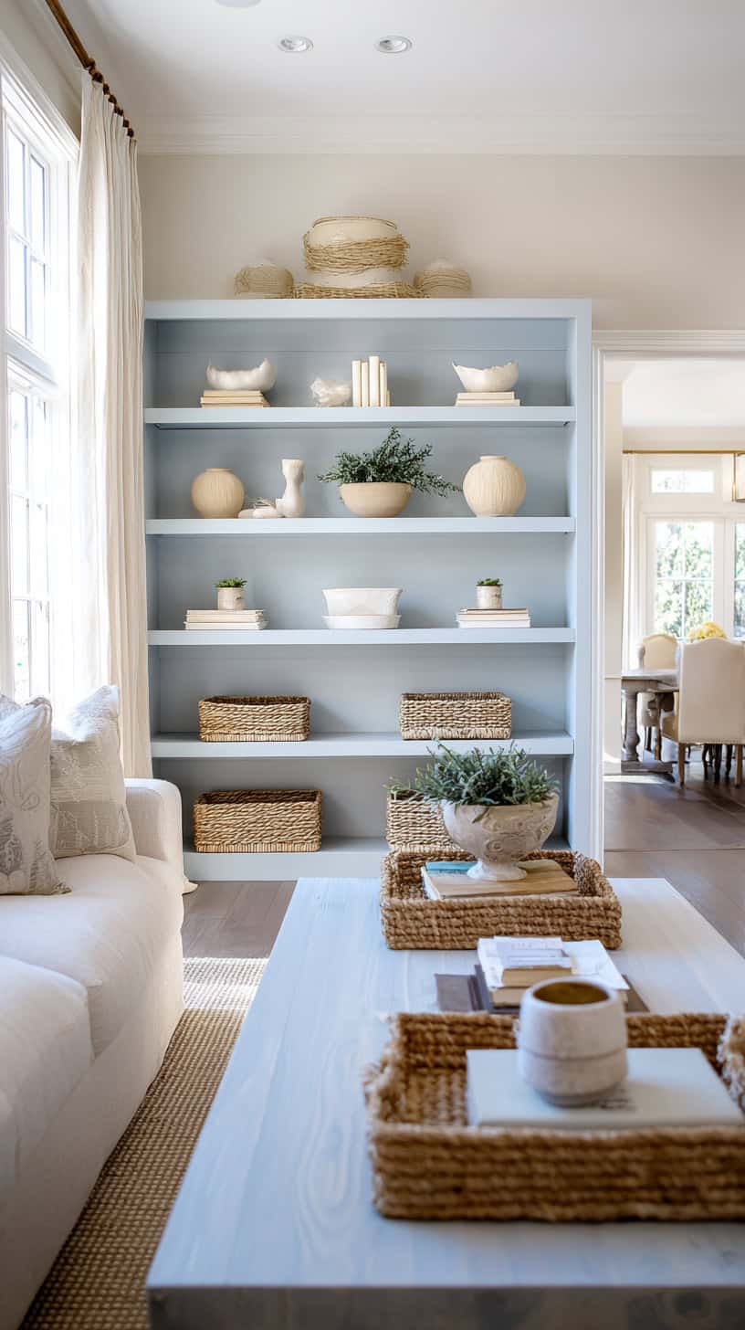 Blue Light Shelving Units - Image 1