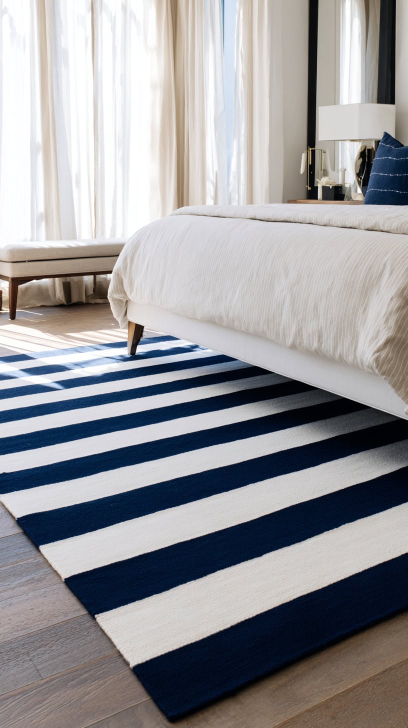 Bold Striped Bedroom Inspiration - Image 1