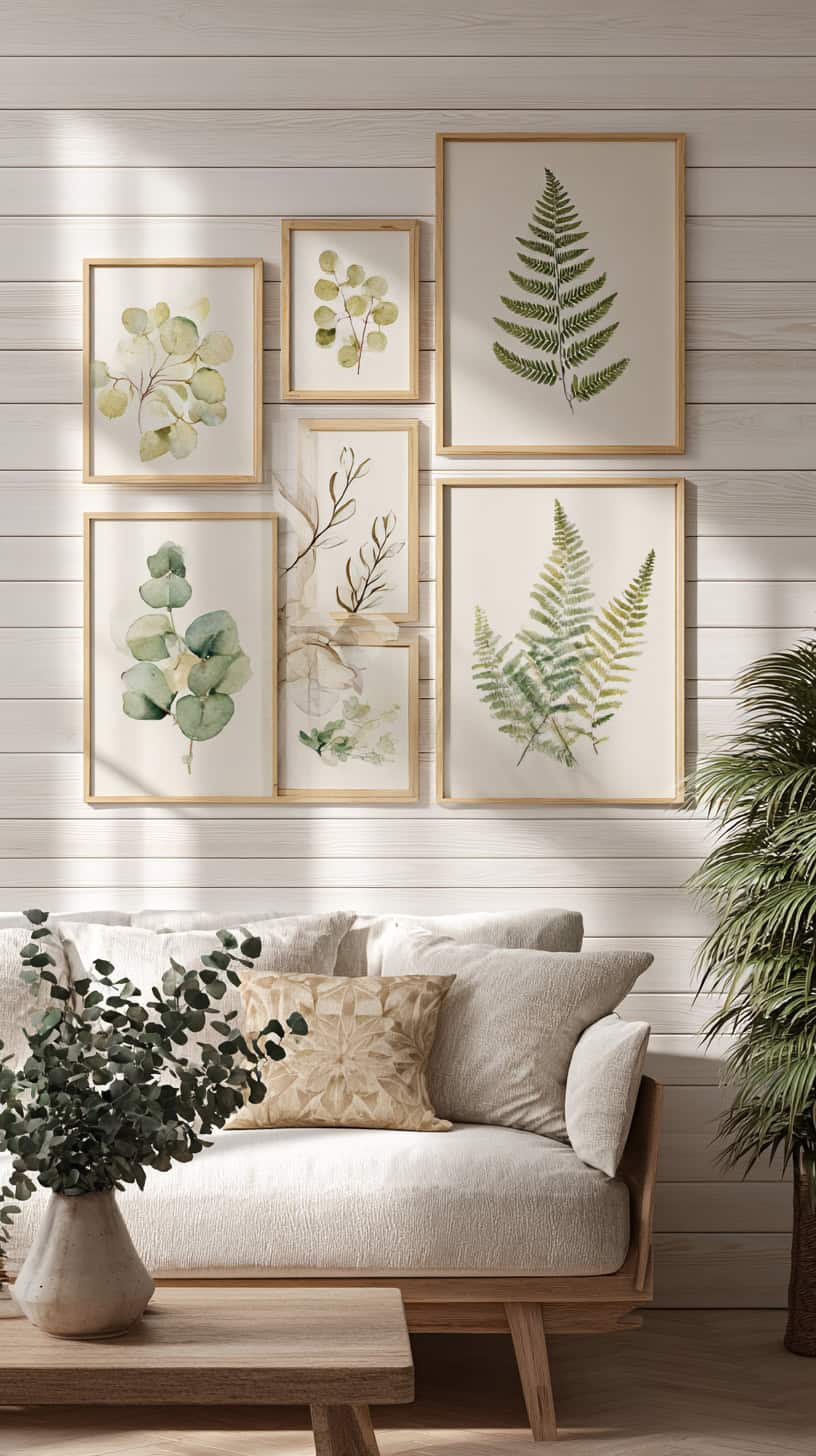 Botanical Leaf Prints - Image 1