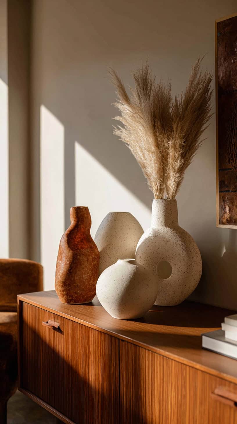 Clay Ceramic Vases - Image 3