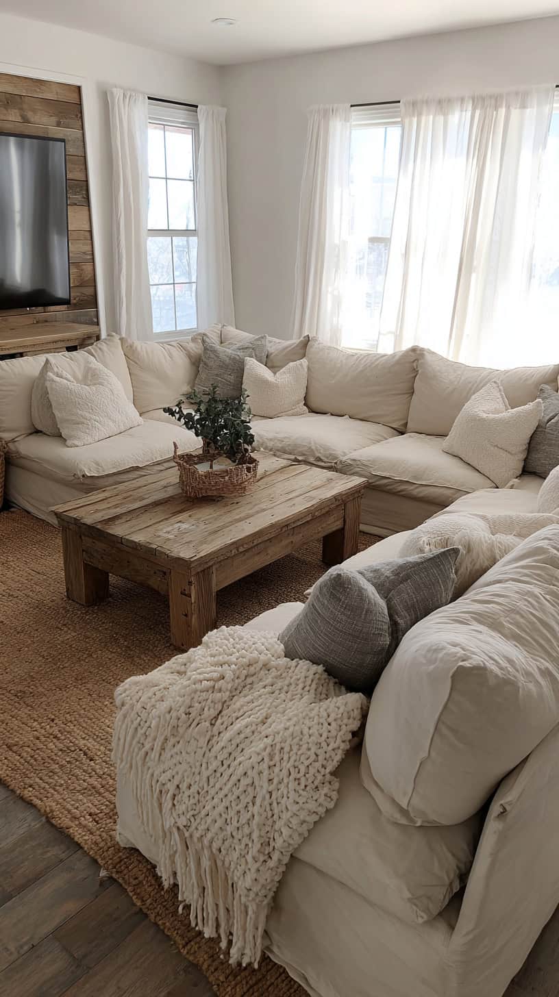 Cozy Seating That Survives Boy Energy + Farmhouse Flair - Image 1