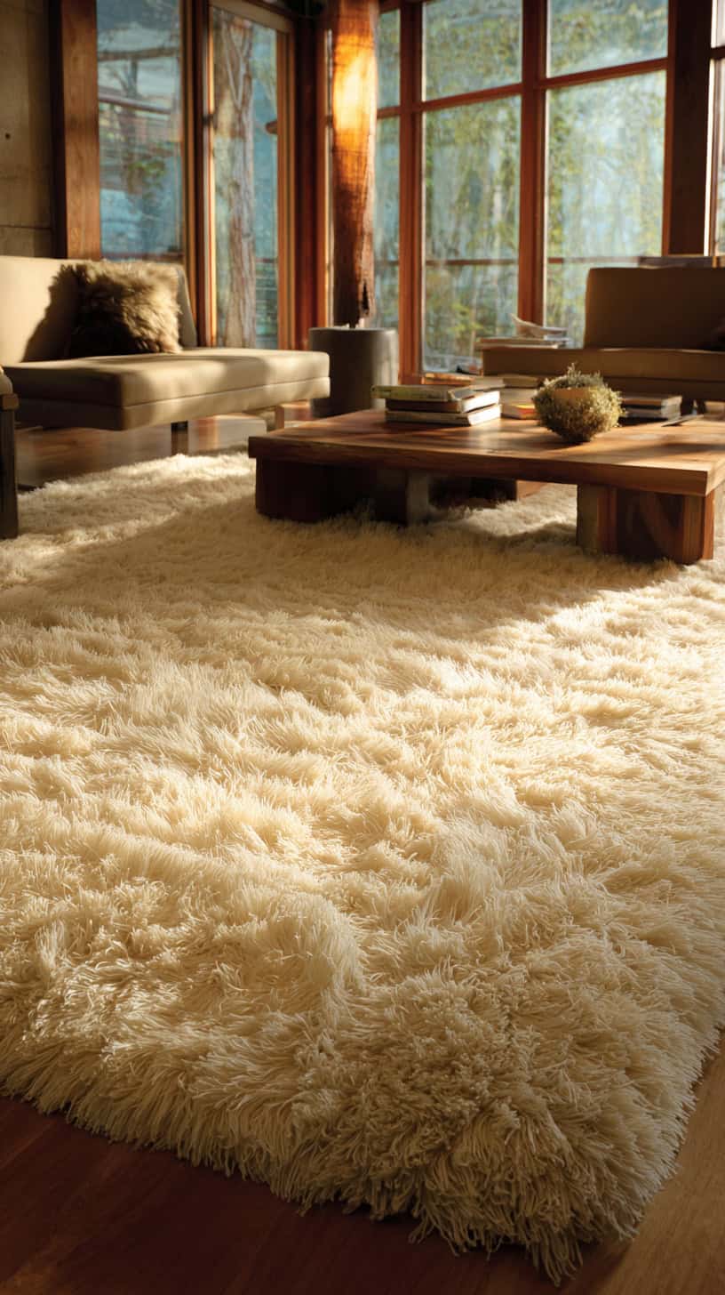 Cozy Shag Floor Rug - Image 2