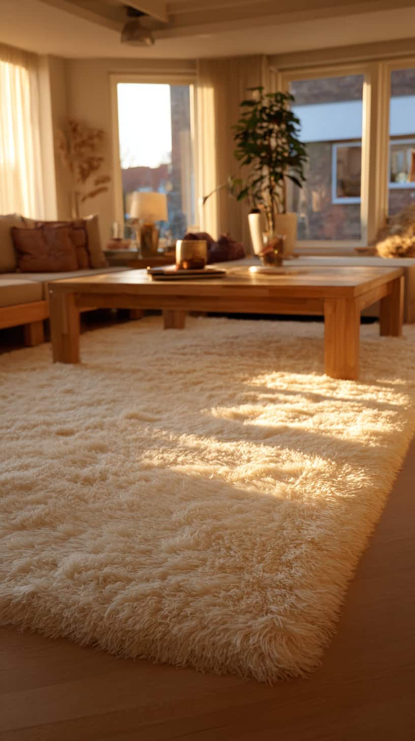 Cozy Shag Floor Rug - Image 1