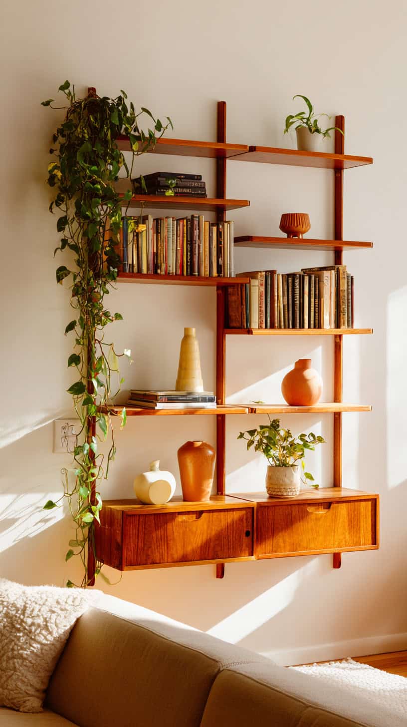 Danish Teak Shelves - Image 3