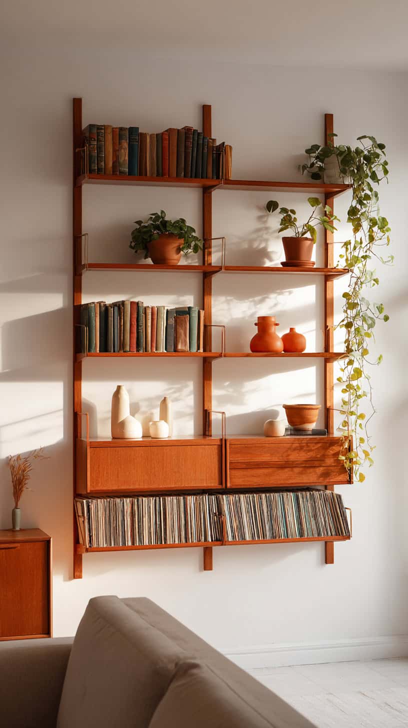 Danish Teak Shelves - Image 4