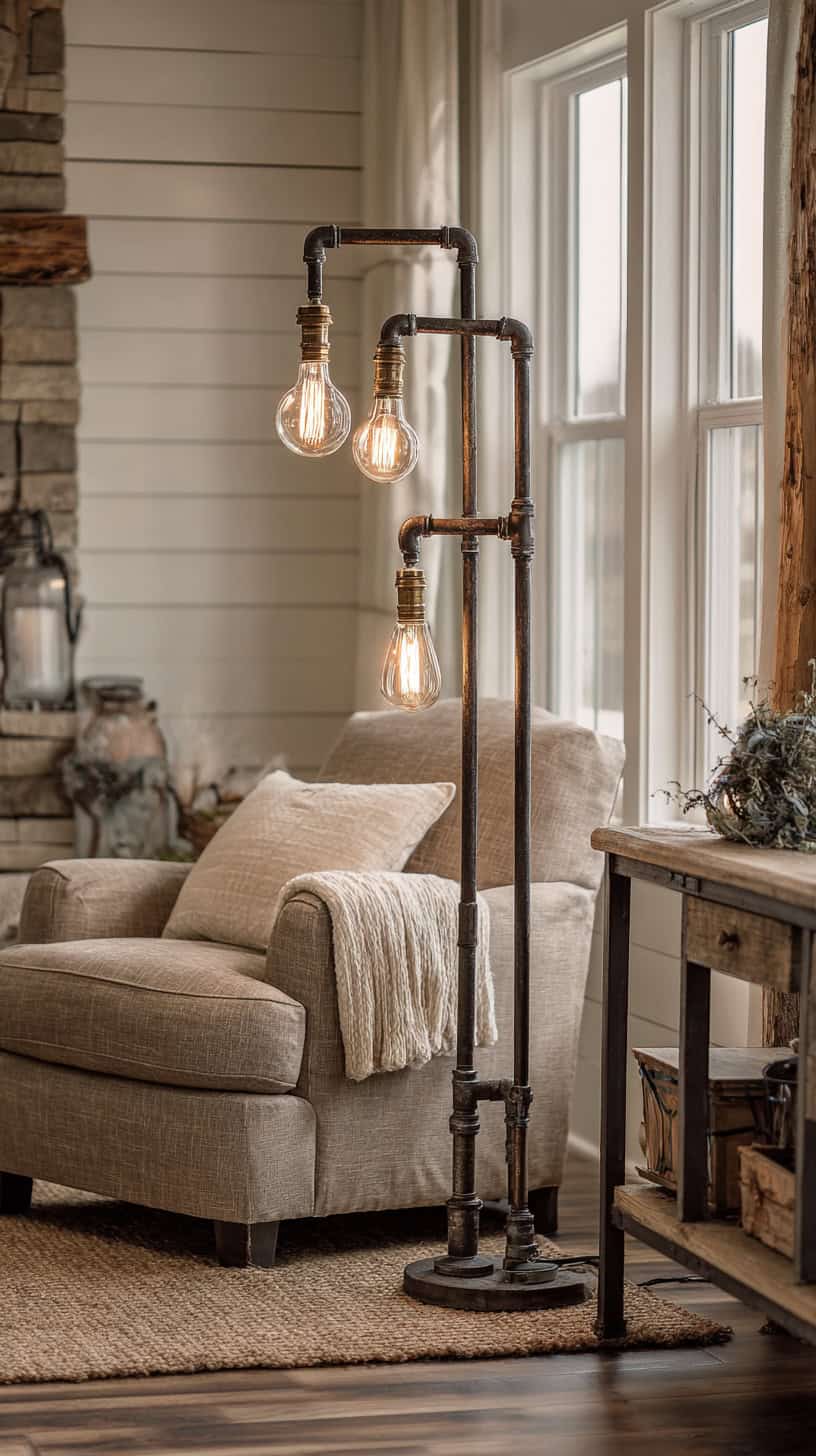 Farmhouse Floor Lamps For Living Room - Image 2