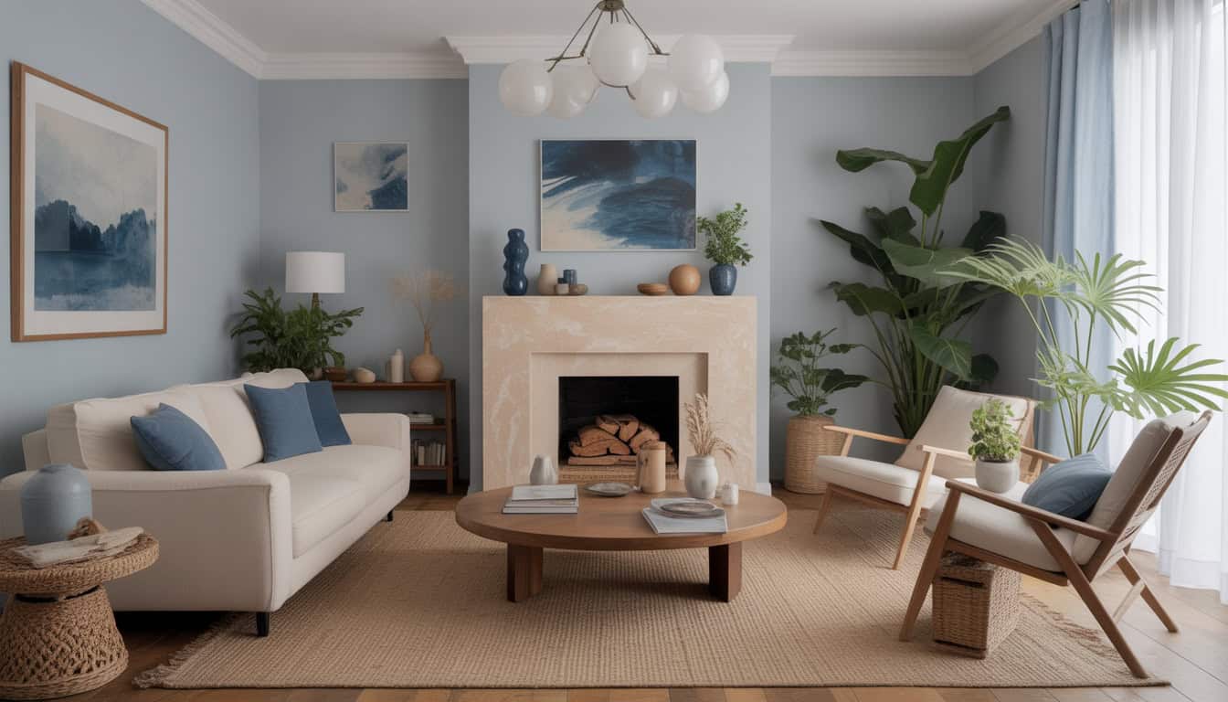 15 Neutral And Blue Living Room Ideas For A Calm Aesthetic