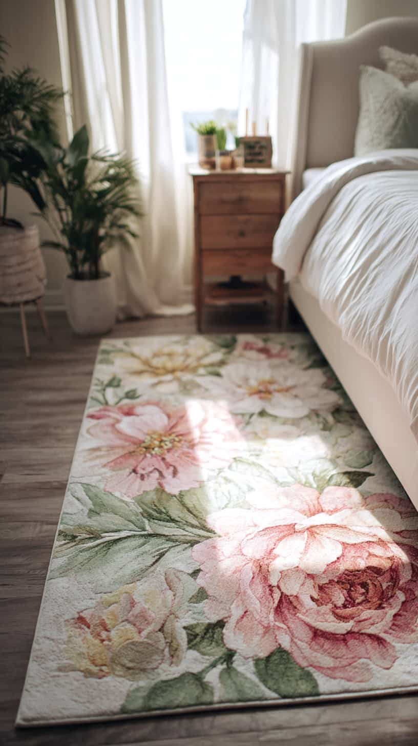Floral Bedroom Inspirations Rug - Image 2