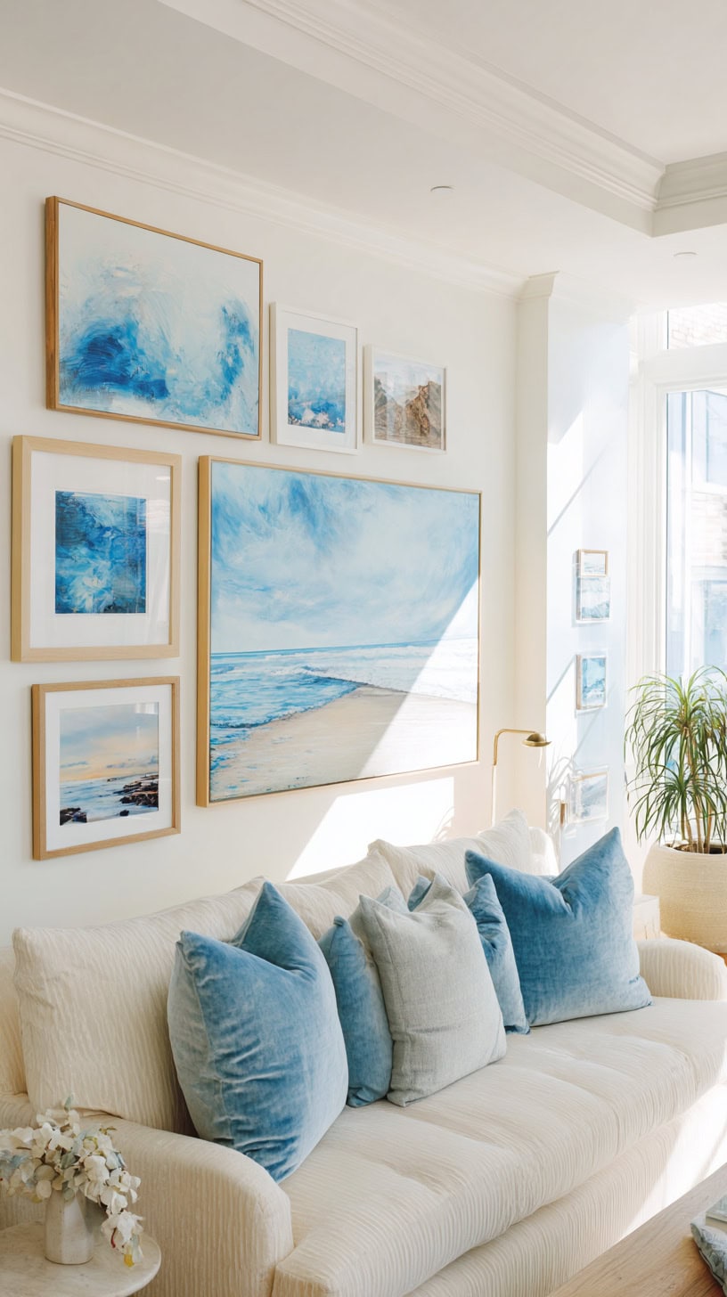 Light Blue Wall Art - Image 2