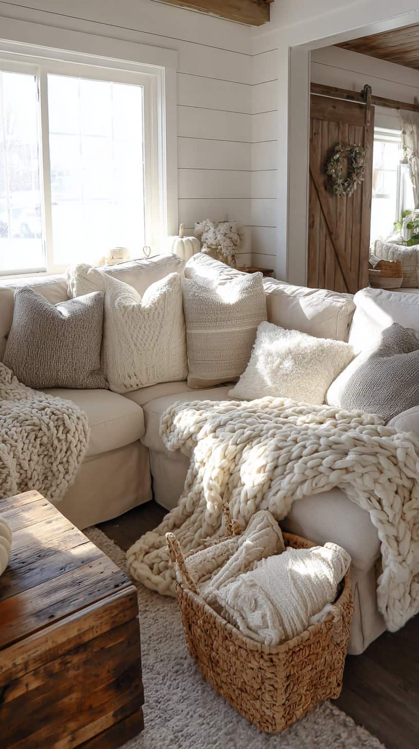 Mixing Textures and Neutrals for That Farmhouse Glow - Image 2