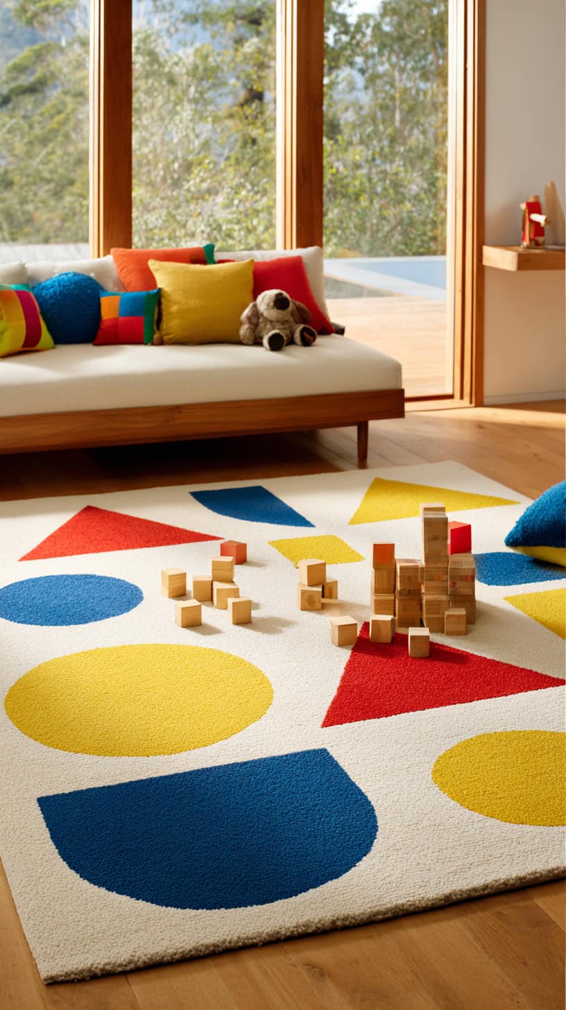 Playful Kids Family Room Rug - Image 1