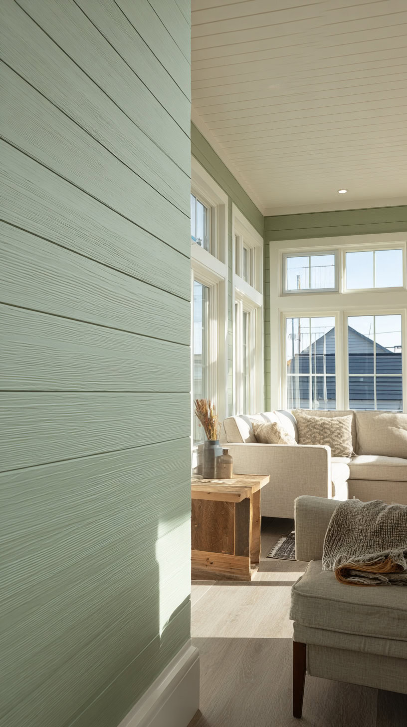 Shiplap Accent Wall - Image 1