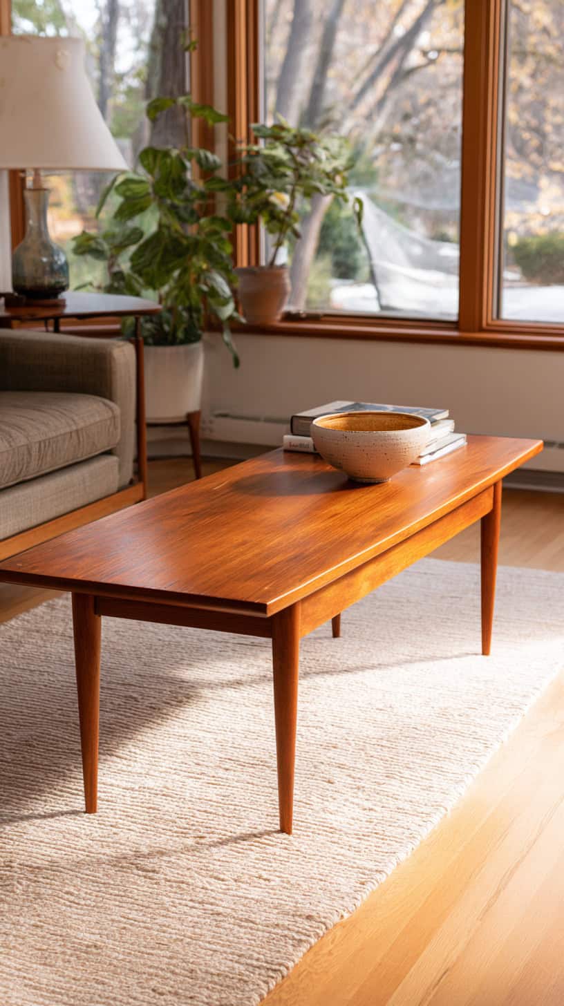 Teak Wood Coffee Table - Image 1