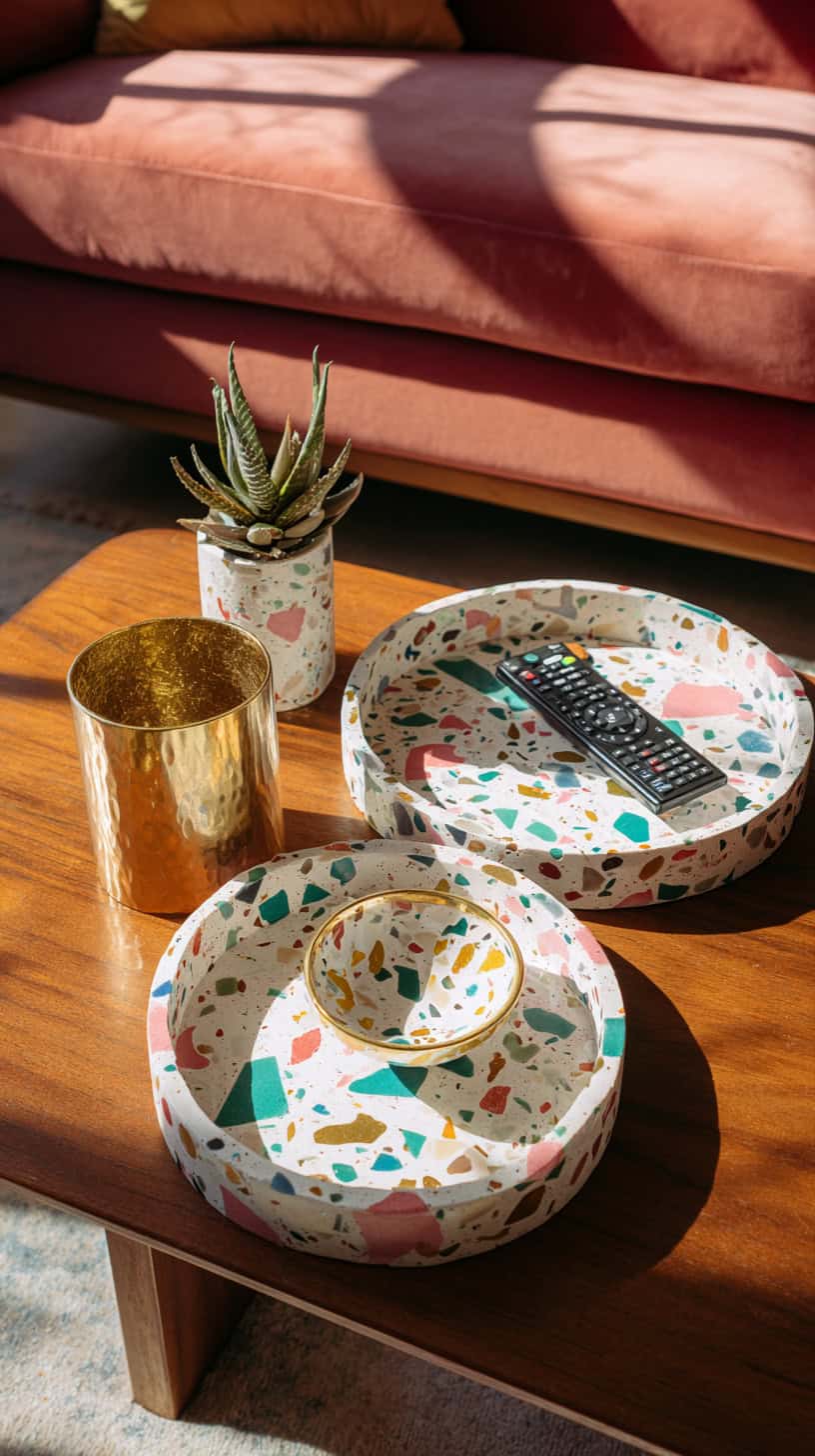 Terrazzo Tray Set - Image 2