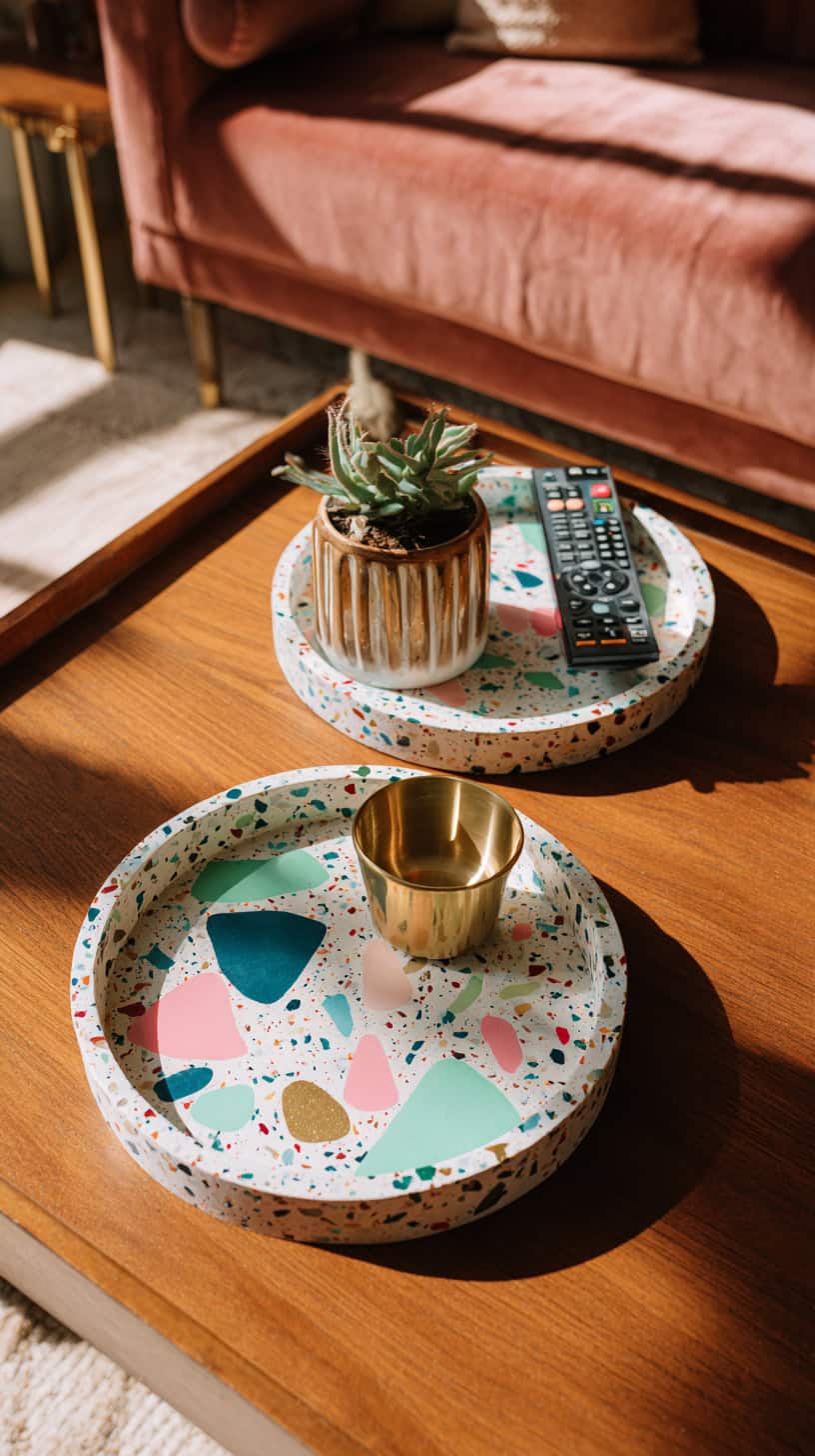 Terrazzo Tray Set - Image 1