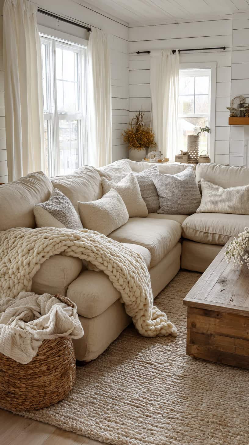 Why Farmhouse Sectionals Are a Busy Mom's Dream - Image 1