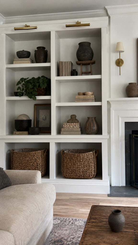 Style Bottom Shelves Differently
