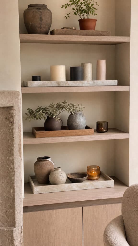 Use Trays to Corral Small Items