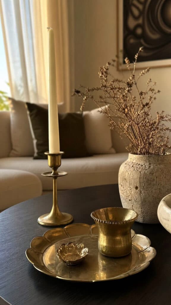 Metallic Accents For Shine