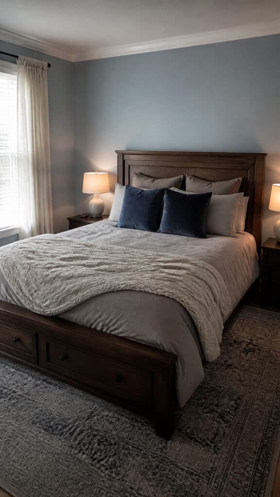 Soft Blue And Gray Combinations