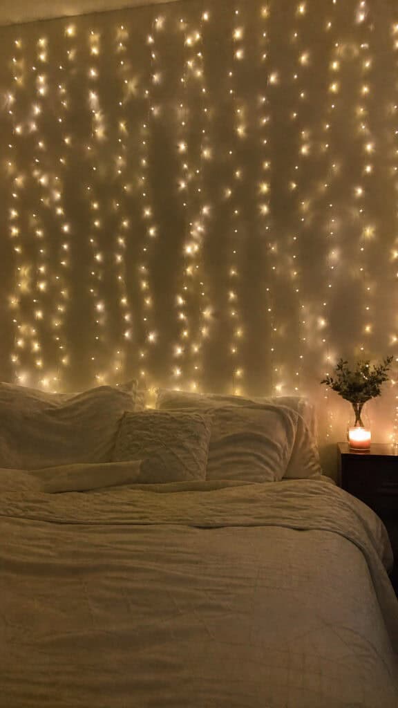 Fairy Light Curtains for Enchanting Backdrop