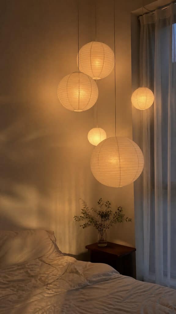 Paper Lanterns for Soft Diffused Light